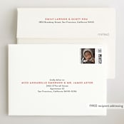 "Hey Baby!" - Baby Shower Thank You Cards in Coral by Kim Chow - FREE Recipient Addressing