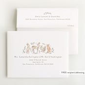 "Vintage woodland" - Baby Shower Thank You Cards in Ginger by Creo Study - FREE Recipient Addressing