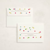 "Colorful Baby Sprinkle" - Baby Shower Thank You Cards in Color Pop by Stephanie Heinrich Godbout - FREE Recipient Addressing