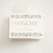 "Garden Party" - Baby Shower Thank You Cards in Spring by Ashlee Townsend - Front