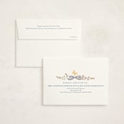 "Baby Flora" - Baby Shower Thank You Cards in Sky by Petra Kern - FREE Recipient Addressing