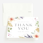 "Summer Day" - Baby Shower Thank You Cards in Summer by Anastasia Makarova - Front