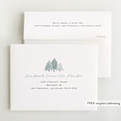 "Calm Winter" - Baby Shower Thank You Cards in Frost by Adelyn T. - FREE Recipient Addressing