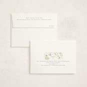 "Arctic friends" - Baby Shower Thank You Cards in Seafoam by Jennifer Wick - FREE Recipient Addressing