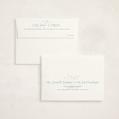 "baby balloon ride" - Baby Shower Thank You Cards in Seafoam by peetie design - FREE Recipient Addressing