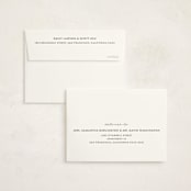 "Mod Baby" - Baby Shower Thank You Cards in Pebble by Robert and Stella - FREE Recipient Addressing