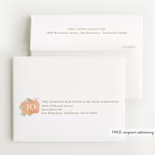 "Lil Pumpkin" - Baby Shower Thank You Cards in Blush by Creo Study - FREE Recipient Addressing