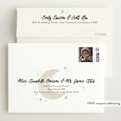 "Moonlit" - Baby Shower Thank You Cards in Sky by Alethea and Ruth - FREE Recipient Addressing