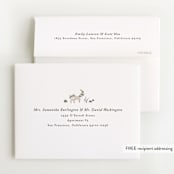 "Woodland's welcome" - Baby Shower Thank You Cards in Kraft by Jennifer Wick - FREE Recipient Addressing