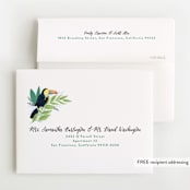 "Jungle Animal Sketchbook" - Baby Shower Thank You Cards in Canary by Alethea and Ruth - FREE Recipient Addressing