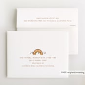 "scandi boho" - Baby Shower Thank You Cards in Terracotta by Itsy Belle Studio - FREE Recipient Addressing