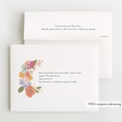 "Seedlings" - Baby Shower Thank You Cards in Navy by Jennifer Wick - FREE Recipient Addressing
