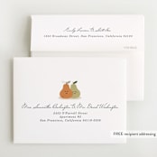 "Sweet Pair" - Baby Shower Thank You Cards in Clay by Erica Krystek - FREE Recipient Addressing