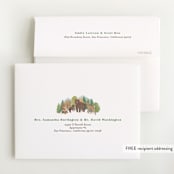 "Woodland adventure" - Baby Shower Thank You Cards in Mint by Jennifer Wick - FREE Recipient Addressing