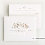 "Vintage woodland" - Baby Shower Thank You Cards in Ginger by Creo Study - FREE Recipient Addressing