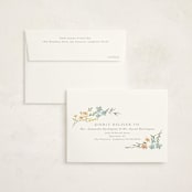 "Gentle Wildflower" - Baby Shower Thank You Cards in Meadow by Petra Kern - FREE Recipient Addressing