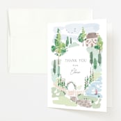 "sweet countryside" - Baby Shower Thank You Cards in Meadow by Rebecca Durflinger - Front