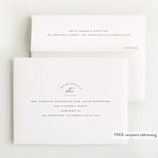 "Blooms" - Baby Shower Thank You Cards in Rose by Lori Wemple - FREE Recipient Addressing