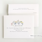 "belle" - Baby Shower Thank You Cards in Meadow by Petra Kern - FREE Recipient Addressing