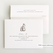 "Penguins" - Baby Shower Thank You Cards in Ice by Teju Reval - FREE Recipient Addressing