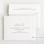 "big celebration, tiny addition" - Baby Shower Thank You Cards in Blush by Sara Hicks Malone - FREE Recipient Addressing