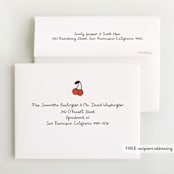 "Cherry on Top" - Baby Shower Thank You Cards in Sundae by Megan Davis - FREE Recipient Addressing