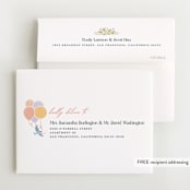 "Patio Party" - Baby Shower Thank You Cards in Watermelon by Paper Sun Studio - FREE Recipient Addressing