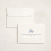 "Dreamy Toile" - Baby Shower Thank You Cards in Blueberry by Teju Reval - FREE Recipient Addressing