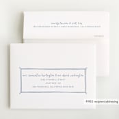 "Florence" - Baby Shower Thank You Cards in Sky by Kelly Watkins - FREE Recipient Addressing