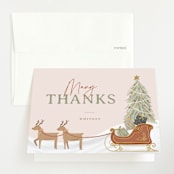 "My Favorite Things" - Baby Shower Thank You Cards in Gumdrop by Joanna Griffin - Front