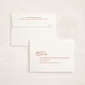 "Cute Country BBQ" - Baby Shower Thank You Cards in Cherry Pie by Jessie Steury - FREE Recipient Addressing