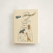 "Little Explorer" - Baby Shower Thank You Cards in Butter by Jenna Holcomb - Front