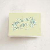 "Ciao Baby" - Baby Shower Thank You Cards in Lemonade by Pati Cascino - Front