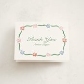 "Dilleto" - Baby Shower Thank You Cards in Garden by Pati Cascino - Front