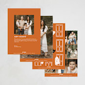 "Ghost House" - Halloween Cards in Pumpkin by Grae - Back of Card Options