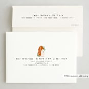 "Ghost House" - Halloween Cards in Pumpkin by Grae - FREE Recipient Addressing
