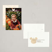 "Disney's Mickey Mouse Halloween Pumpkin" - Halloween Cards in Cream by Susan Varghese - Assembled