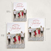 "Paisley" - Holiday Cards in Candied Apple by Everett Paper Goods - Formats Available