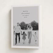 "Halford" - Holiday Cards in Snow by Robert and Stella - Folded Card