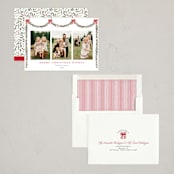 "Joyful Holly" - Holiday Cards in Peppermint by Susan Moyal - Assembled