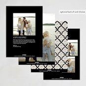 "Married & Bright" - Holiday Cards in Ink by Ekko Studio - Back of Card Options