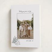 "Minimal tree farm" - Holiday Cards in Forest by Michelle Harrick - Folded Card