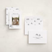 "Minimal tree farm" - Holiday Cards in Forest by Michelle Harrick - Assembled