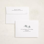 "Minimal tree farm" - Holiday Cards in Forest by Michelle Harrick - FREE Recipient Addressing