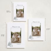 "Minimal tree farm" - Holiday Cards in Forest by Michelle Harrick - Formats Available