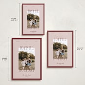 "Cranberry Sauce" - Holiday Cards in Cranberry Sauce by Blustery August - Formats Available