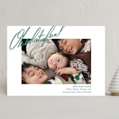 "So Much Fun" - Holiday Cards in Evergreen by Rebecca Daublin - Front
