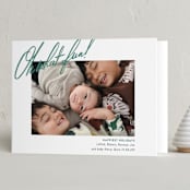 "So Much Fun" - Holiday Cards in Evergreen by Rebecca Daublin - Folded Card