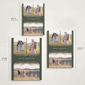"Trio" - Holiday Cards in Fern by Michelle Taylor - Formats Available