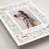 "Festive Woodland Forest" - Holiday Cards in Cypress by Hannah Williams - Detail